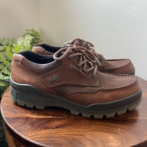 Men's ECCO Track 25 Gore-Tex low Boots Brown Leather 40 EU / US 6/6.5